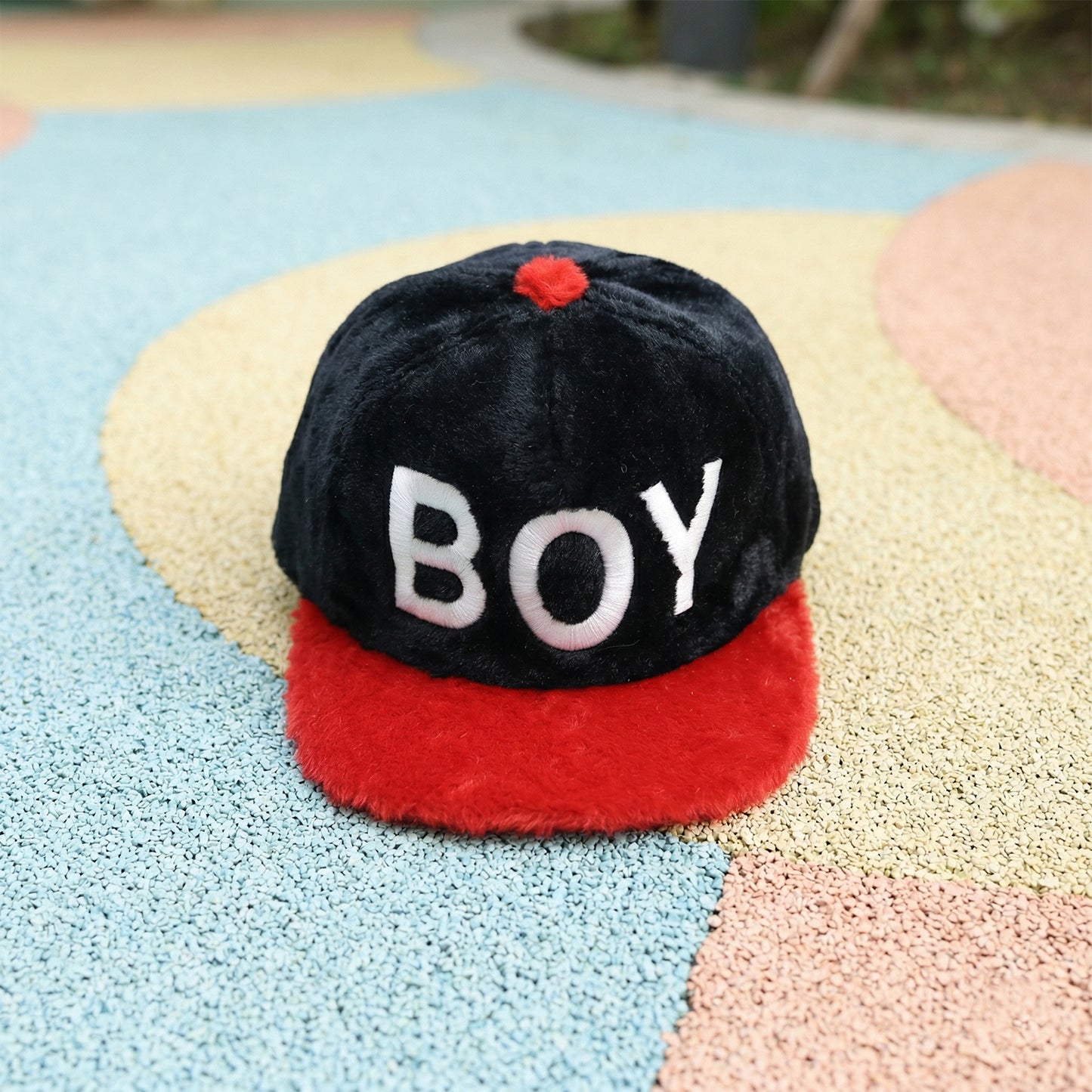 Boys printed casual cap