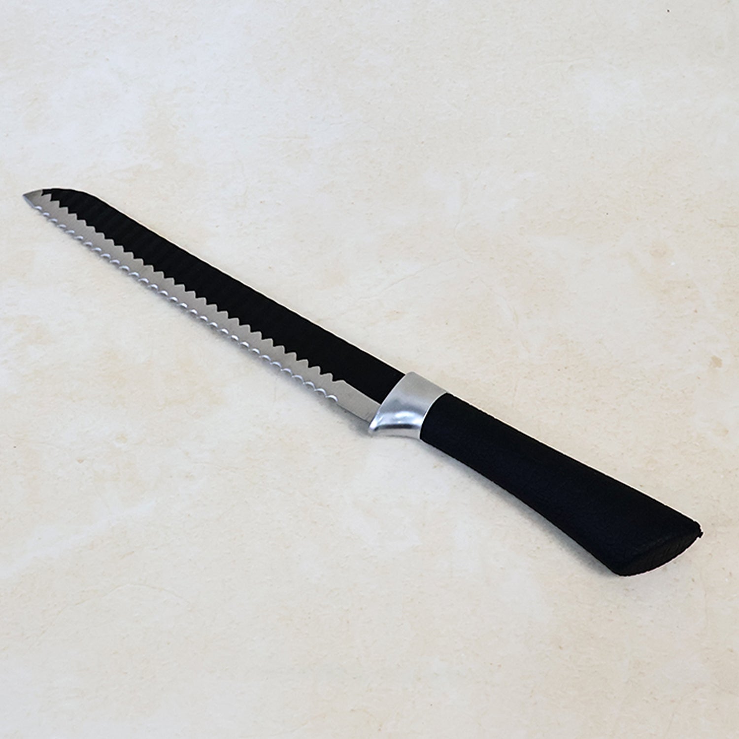 Premium 32 Cm Serrated Bread Knife with Ergonomic Handle