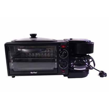 Full view of the breakfast maker showing all functions