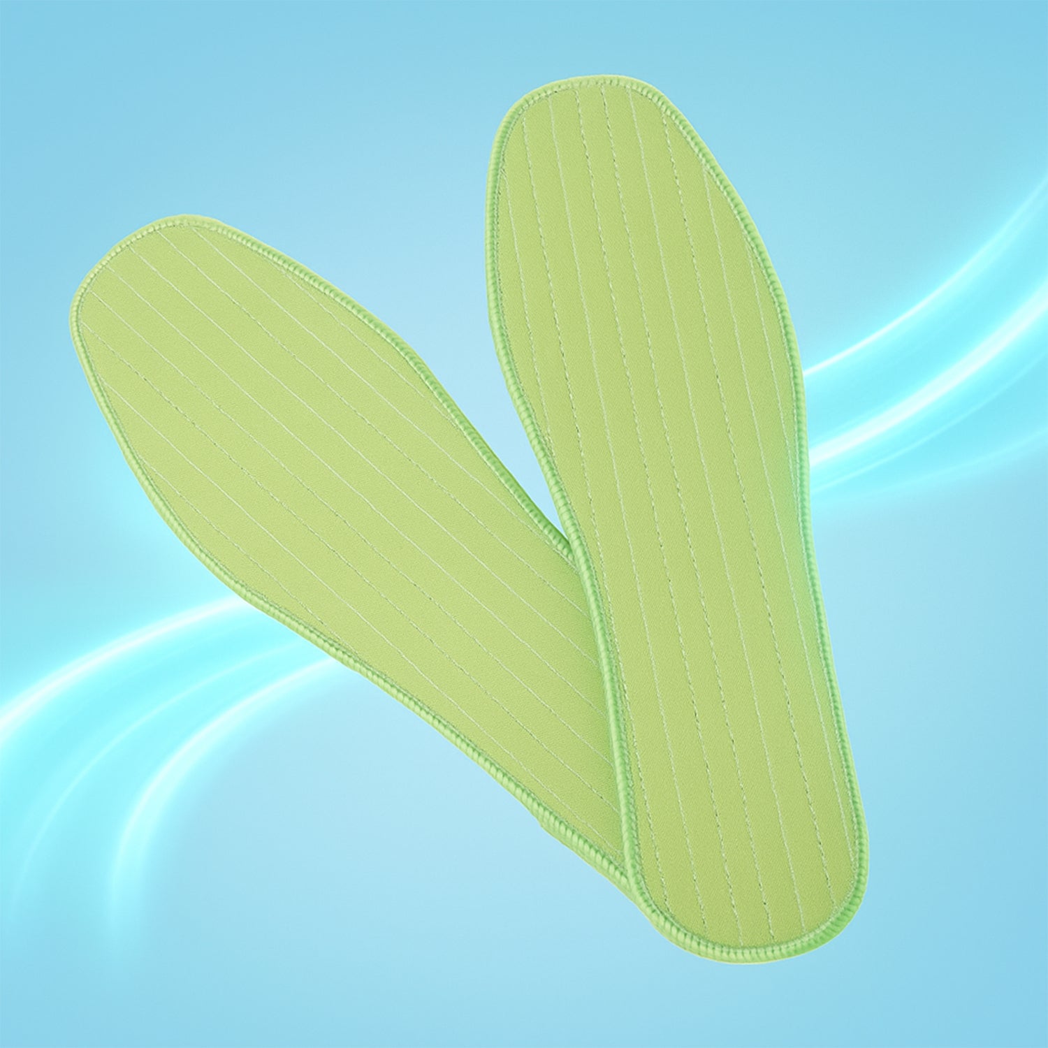 Premium Comfort Shoe Insoles for Daily Foot Support Size 43 (1 Pair / Mix Design)