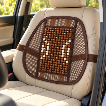 Curved Mesh Car Backrest