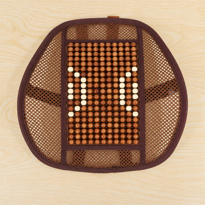 Brown Mesh Car Seat Back Support
