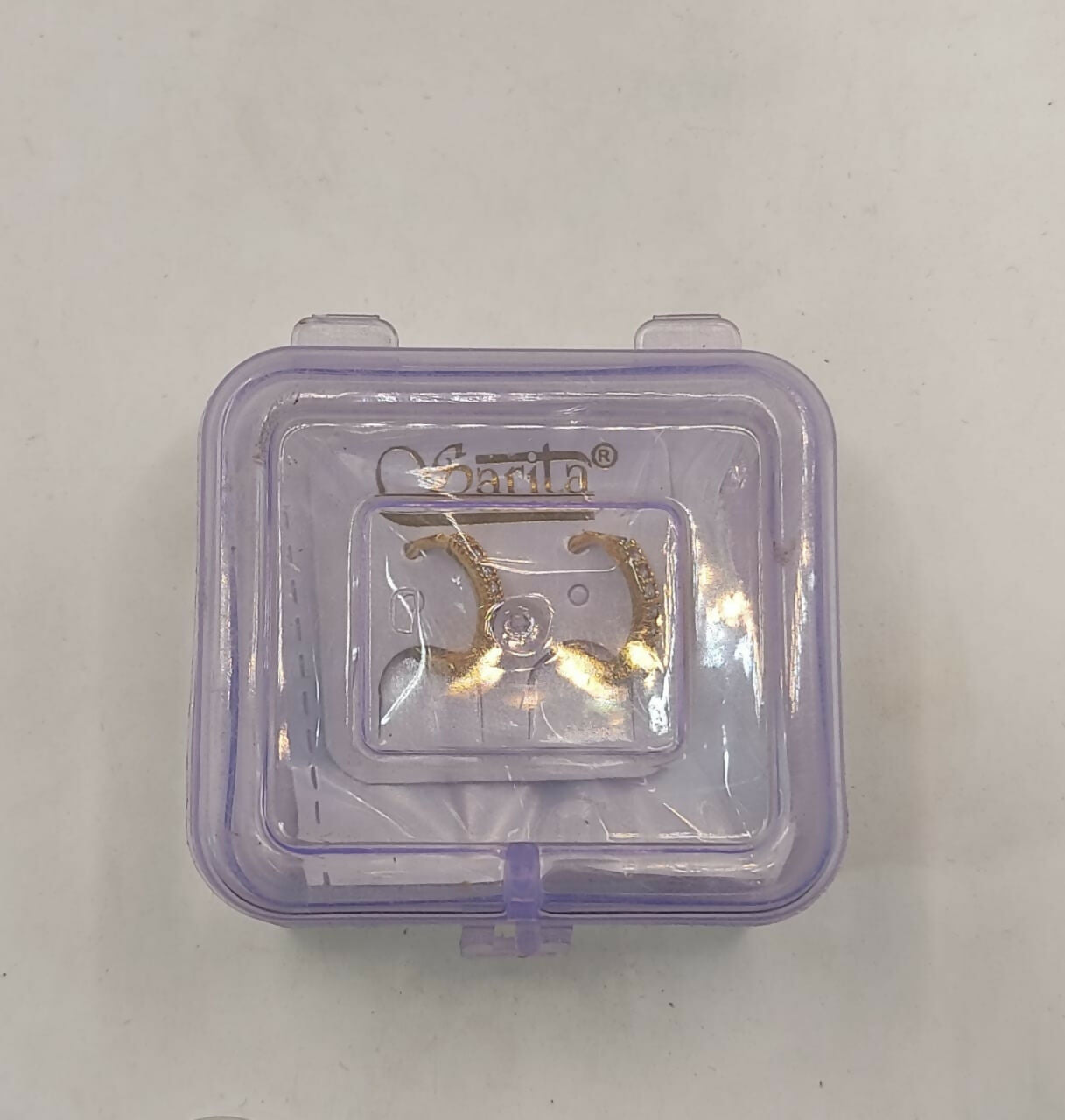 Gold Plated ad bali Dangler Huggie Hoop Earrings for Women for women and girls