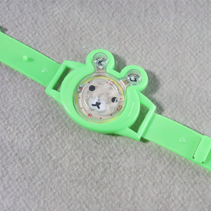 kids toothbrush with cartoon watch
