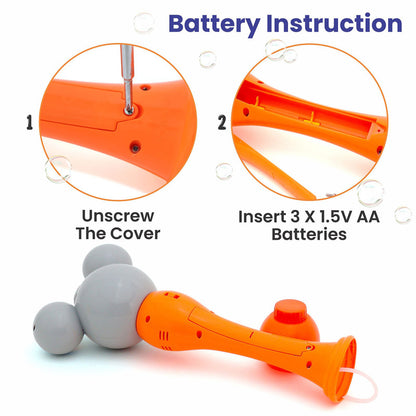 Bubble Blast Toy for Kids | Fun Bubble Shooter with Colorful Lights and Sounds