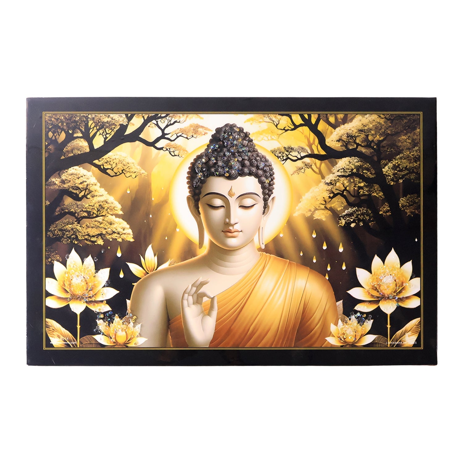 Lord Buddha Wall Painting Frame