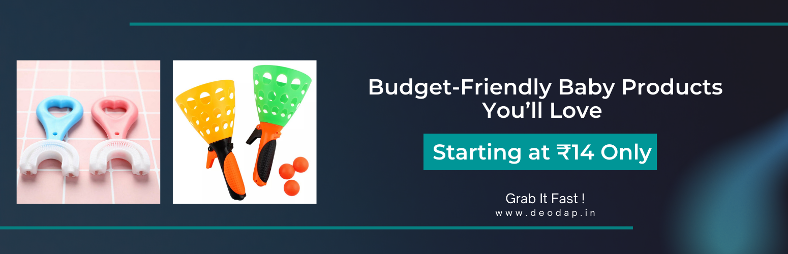 Budget-Friendly Baby Products You’ll Love – Starting at ₹14 Only on DeoDap