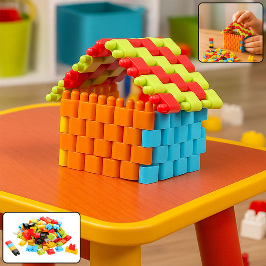 Aditi Bullet Puzzle Building Blocks | Creative Construction Toy Set for Kids