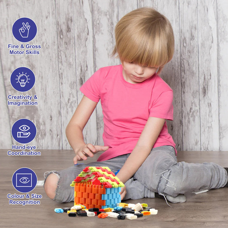 Aditi Bullet Puzzle Building Blocks | Creative Construction Toy Set for Kids