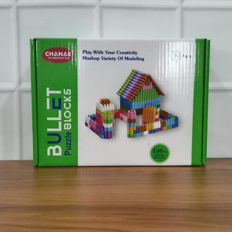 Aditi Bullet Puzzle Building Blocks | Creative Construction Toy Set for Kids
