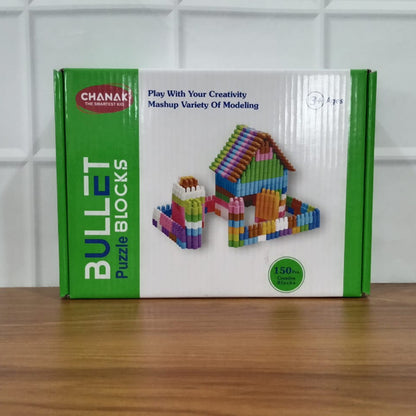 Aditi Bullet Puzzle Building Blocks | Creative Construction Toy Set for Kids