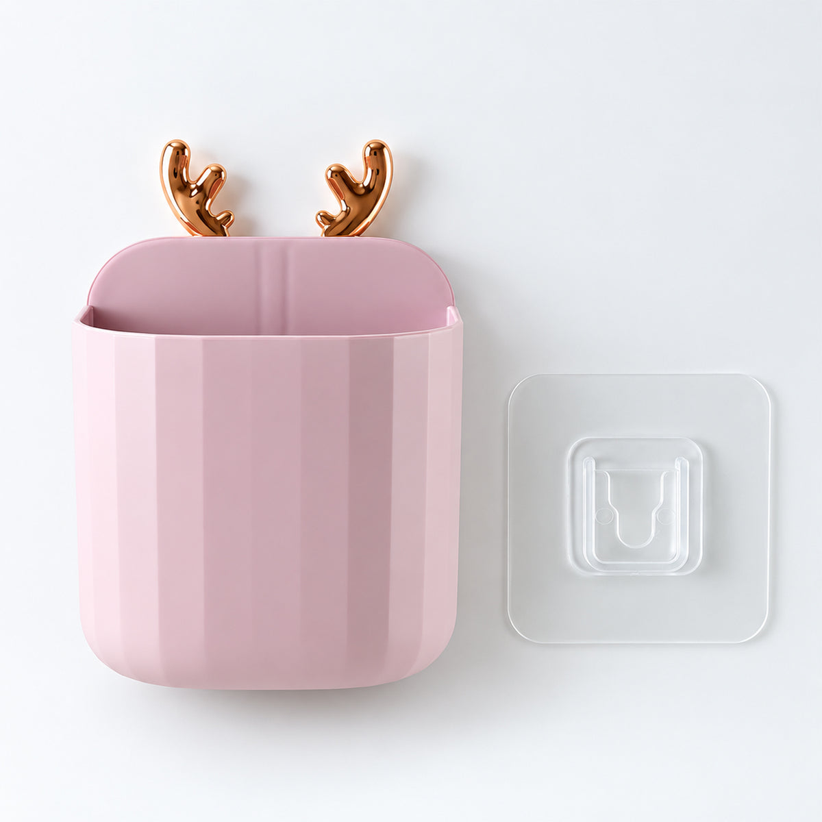 Apex Wall Mounted Phone Holder with Antler Design, Multipurpose Stand (1 Pc)