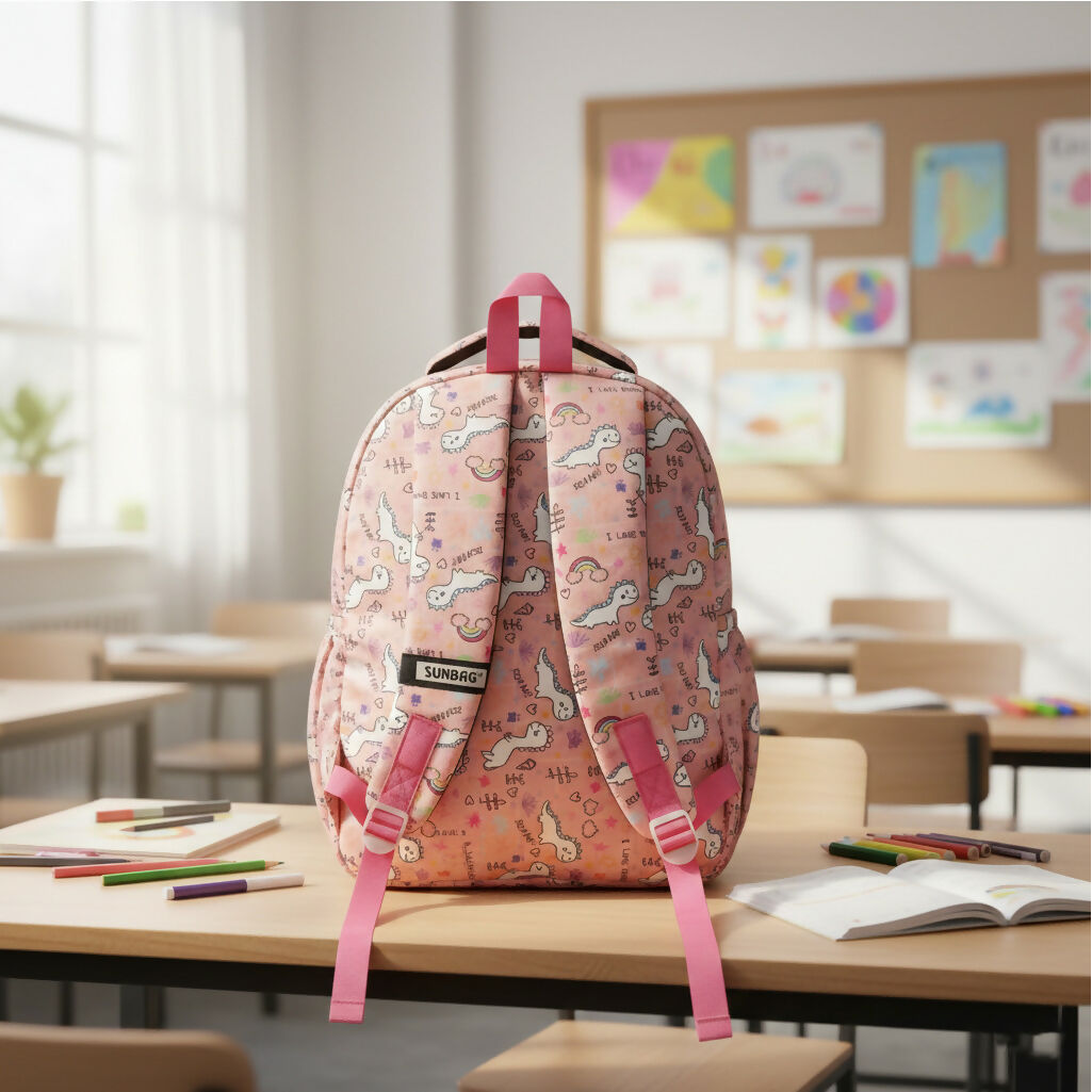 Kids Backpack for Boys & Girls – Lightweight School Bag with Padded Straps, Water-Resistant, Durable Zippers, Multi-Pocket Design – Perfect for School, Travel & Daycare - Multicolor