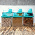 Scale Cap Kitchen Storage Container – Airtight & Stackable Set of 6