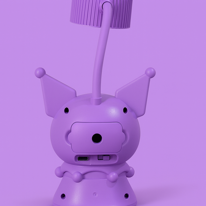 Cute Character LED Table Lamp with Night Light & USB Charging
