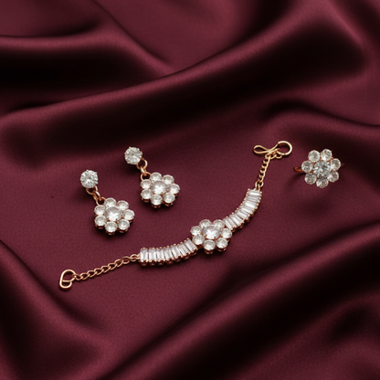 Premium AD Floral Bracelet Combo Perfect For Gifting