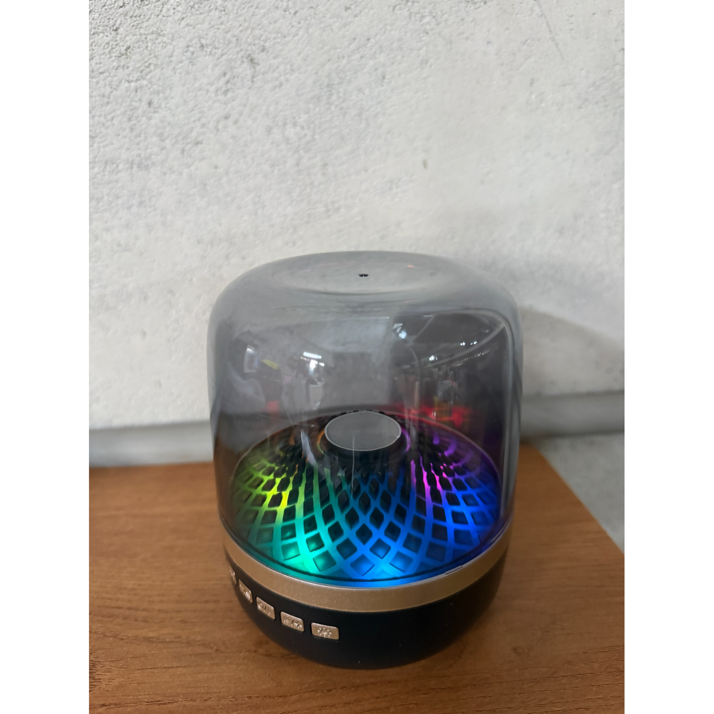 Big Diamond Smart LED Bluetooth Speaker with RGB Light & Clear Bass Sound