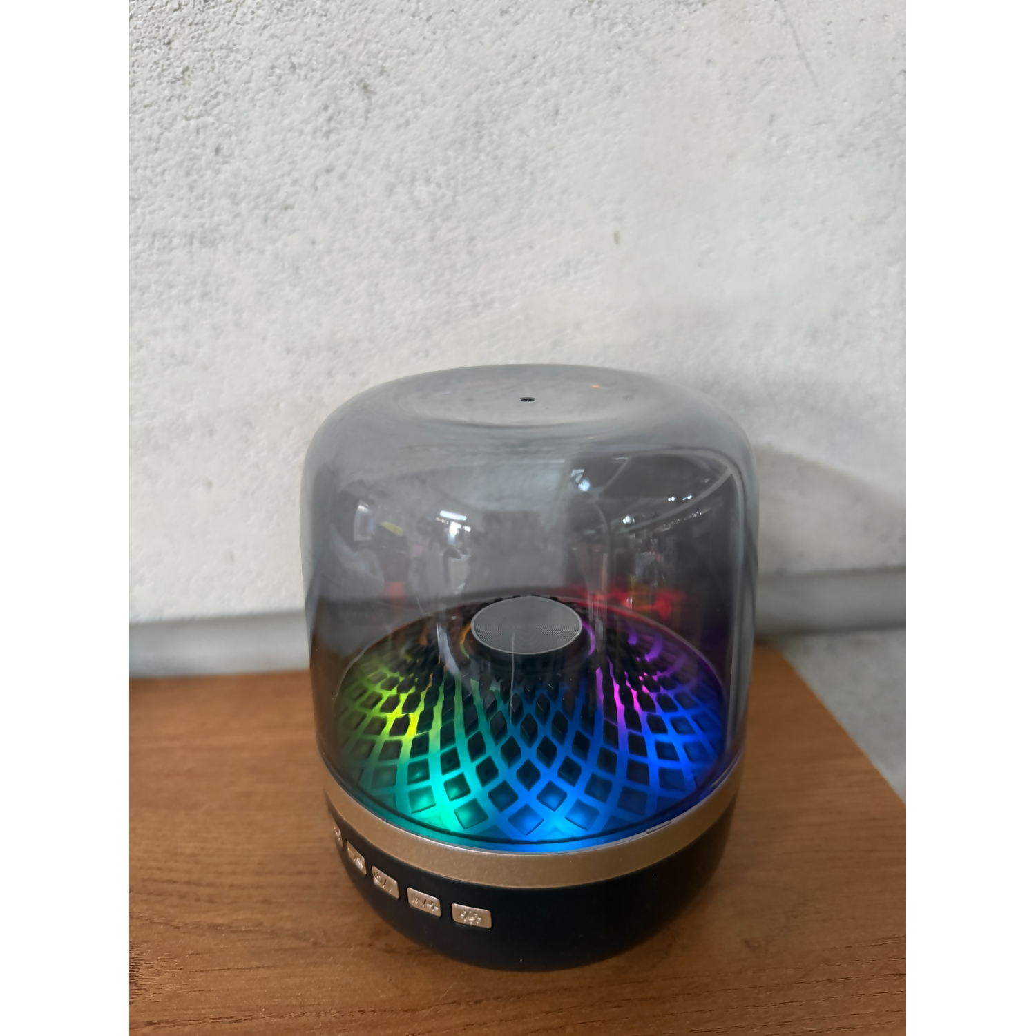 Big Diamond Smart LED Bluetooth Speaker with RGB Light & Clear Bass Sound