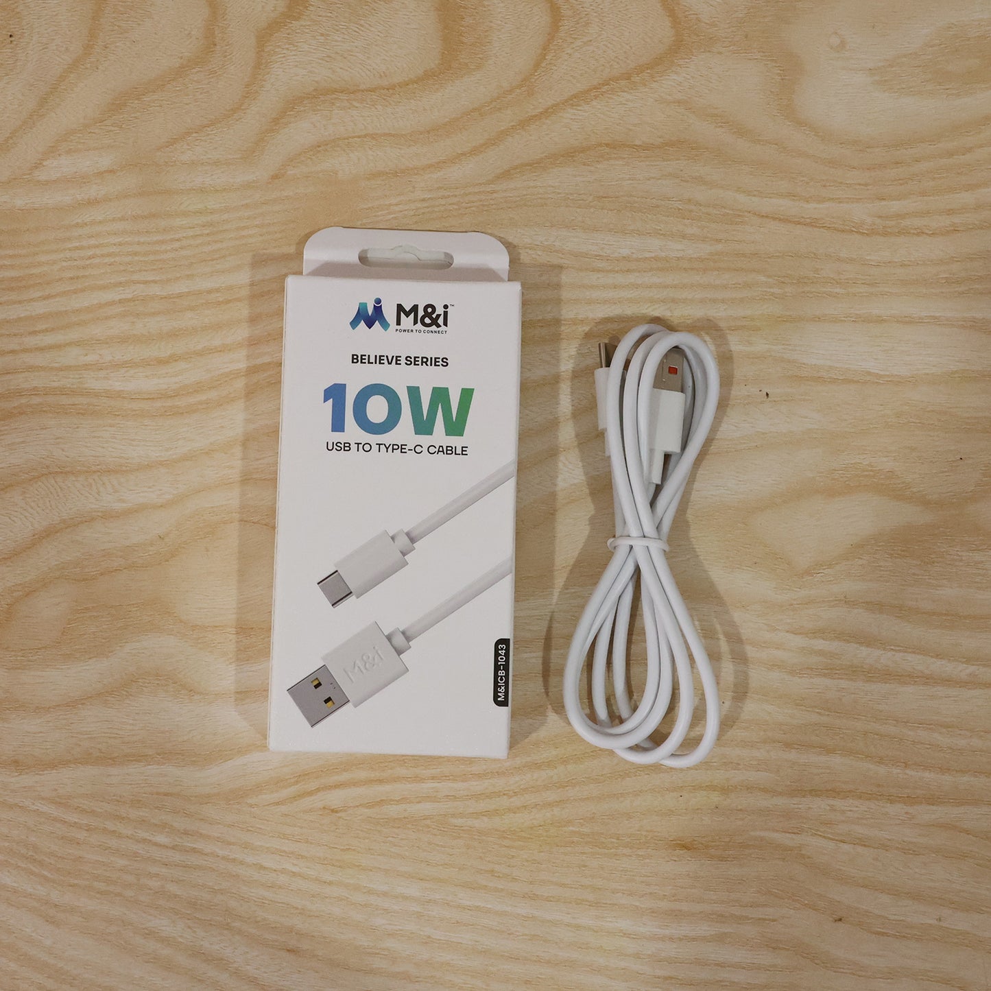 10W USB to Type-C Charging Cable (1 Pc, 1 Mtr)
