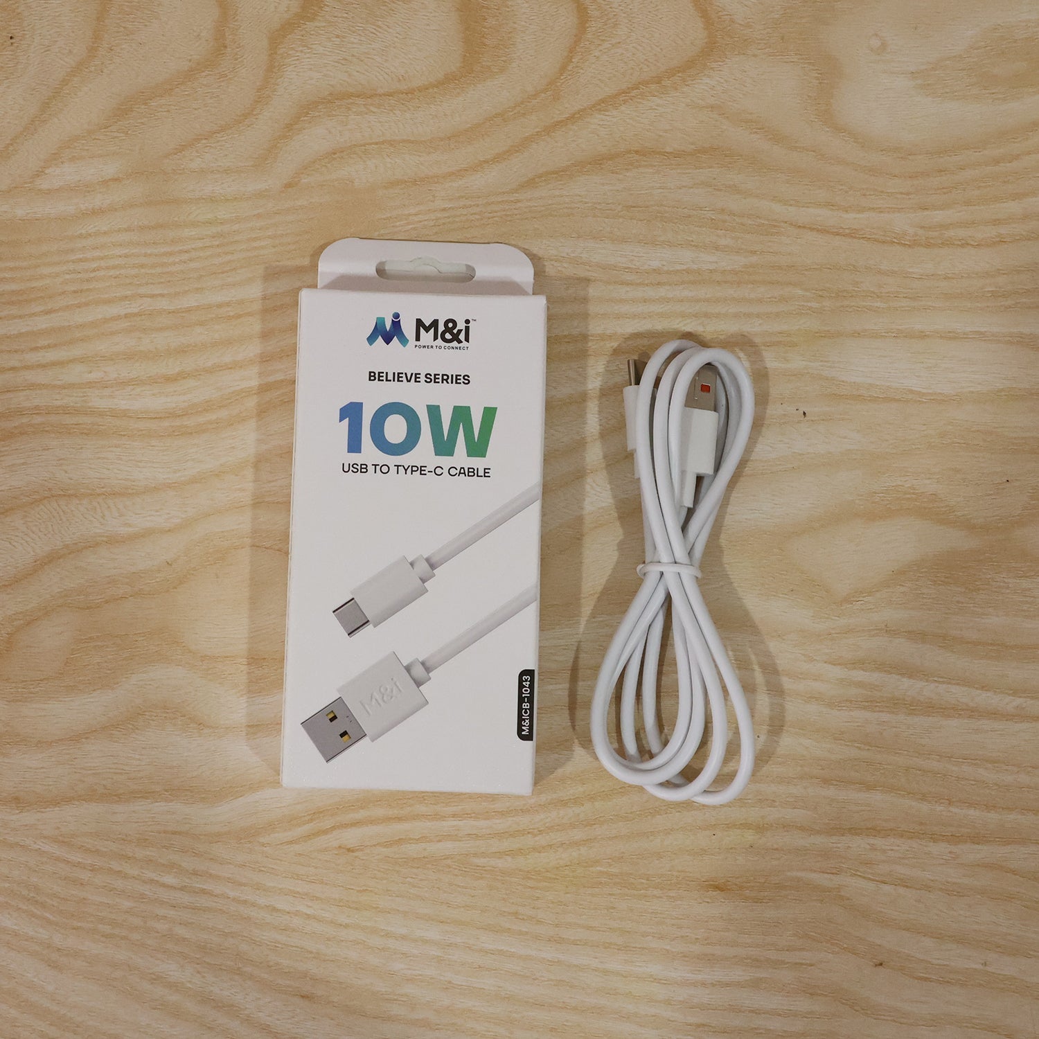 10W USB to Type-C Charging Cable (1 Pc, 1 Mtr)