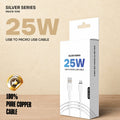 25W USB to Micro USB Cable – Fast Charging & Data Transfer