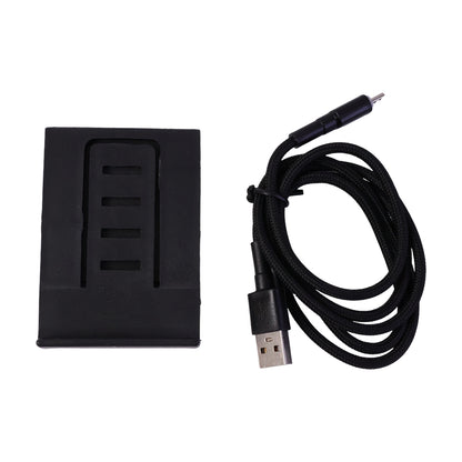 30W USB to Micro USB Braided Charging Cable with Mobile Stand (1 Pc, 1 Mtr)
