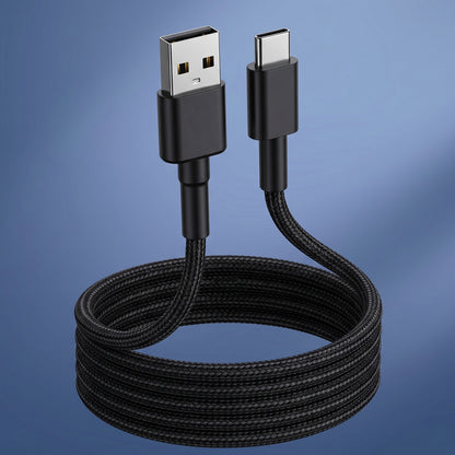 65W USB to Type-C Braided Charging Cable with Mobile Stand (1 Pc, 1 Mtr)