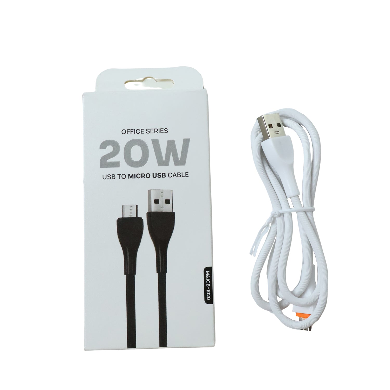 Office Series 20W USB to Micro USB Fast Charging Cable (1 Pc)