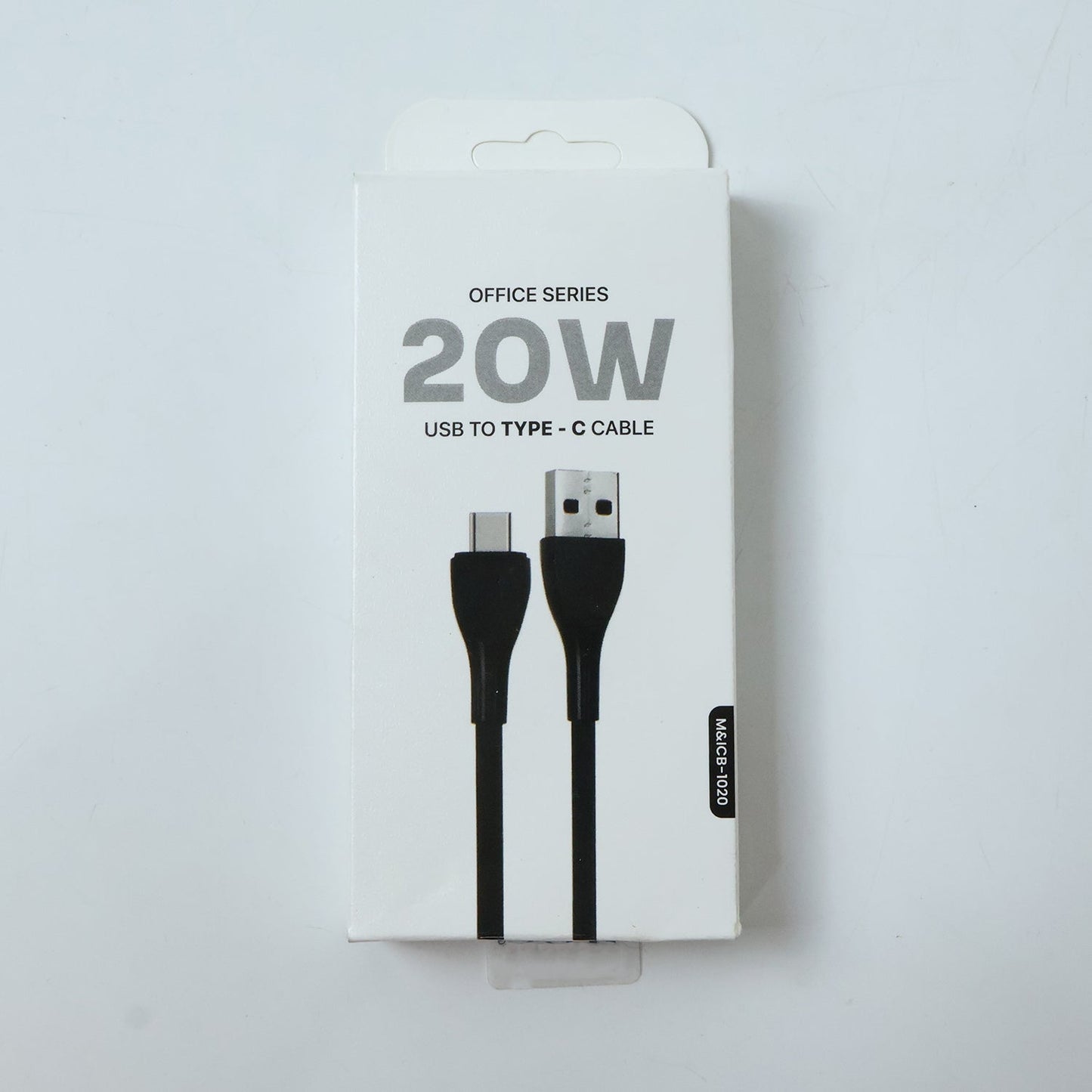 Office Series 20W USB to Type-C Fast Charging Cable (1 Pc)