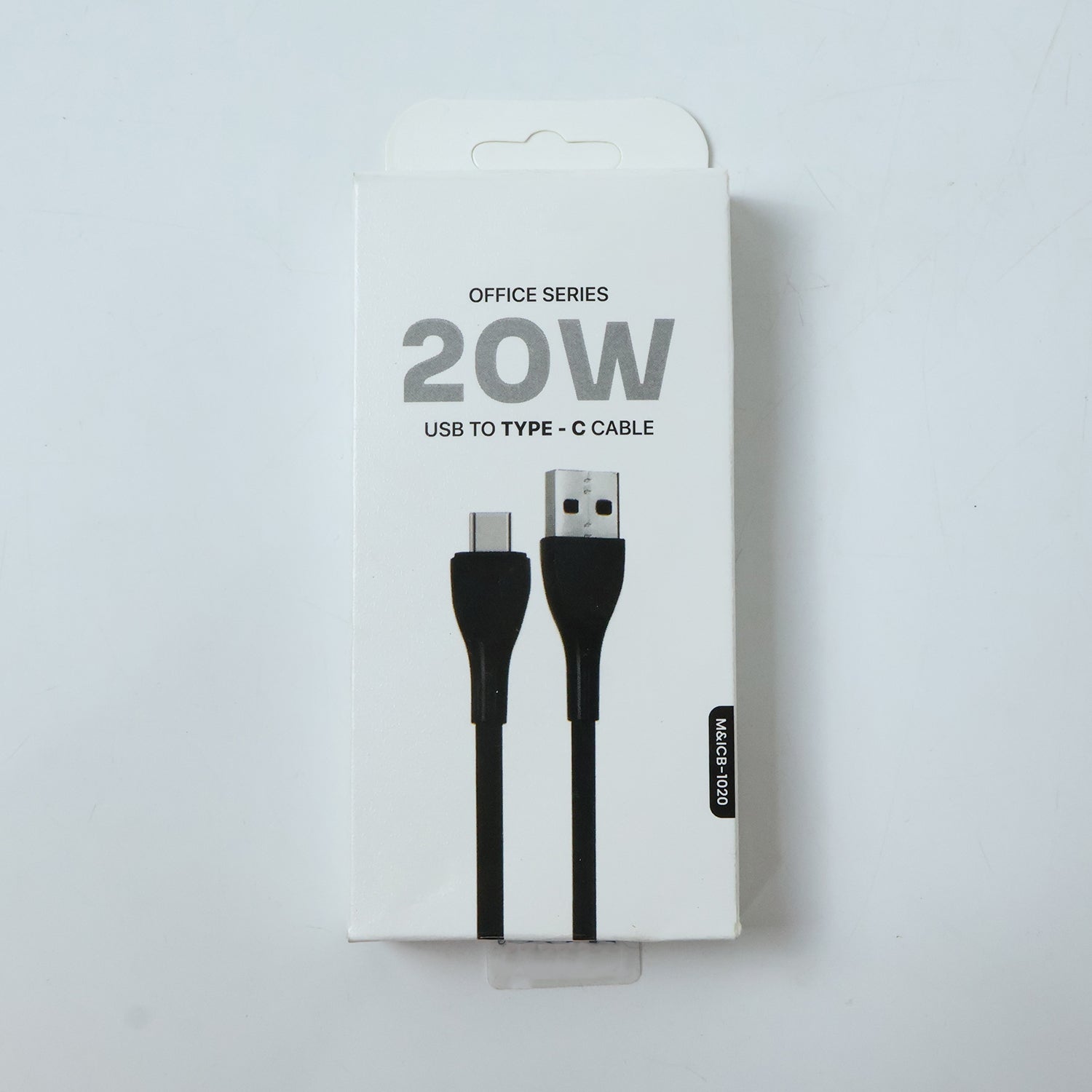 Office Series 20W USB to Type-C Fast Charging Cable (1 Pc)