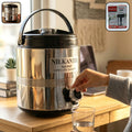 Stainless Steel Water Dispenser – Keeps Drinks Hot & Cold for Hours