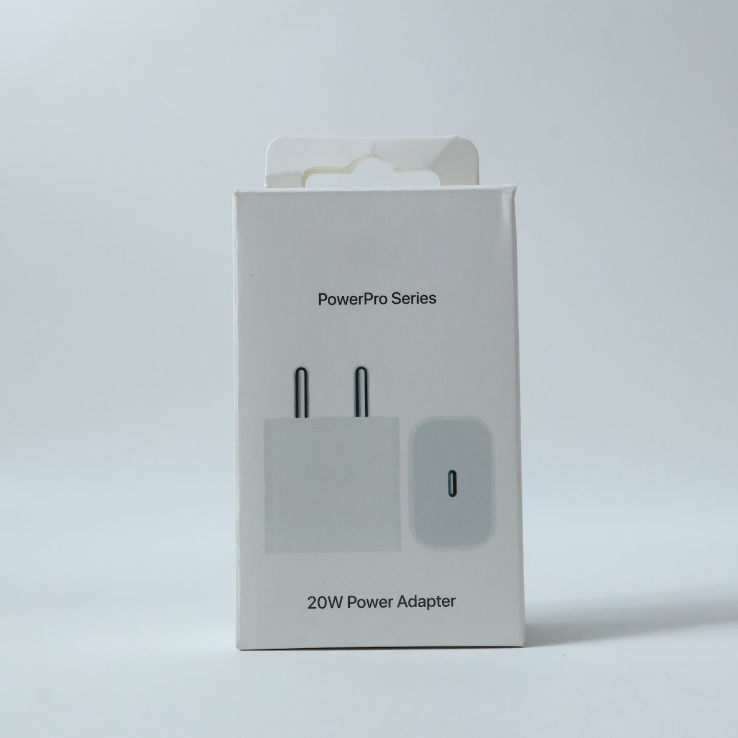 PowerPro USB-C Power Adapter displayed on desk