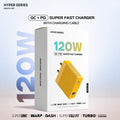 Power Adapter with Type-C Cable – Ultra Fast 120W Charging