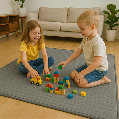 Slim Sleeping Mat, Lightweight Foldable Floor Mat for Yoga, Picnic, Travel & Indoor Use (72x36cm/1Inch)