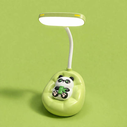 Panda LED Desk Lamp with Flexible Neck for Study & Bedroom