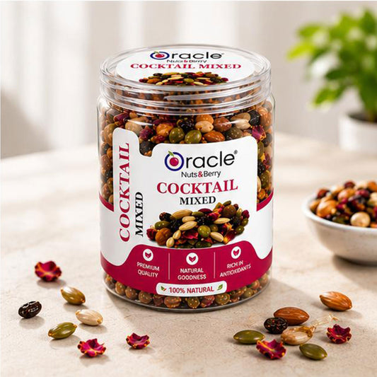Oracle Cocktail Mixed, Crunchy Spicy Mixed Nut Seed & Namkeen Healthy Party Mix 150g