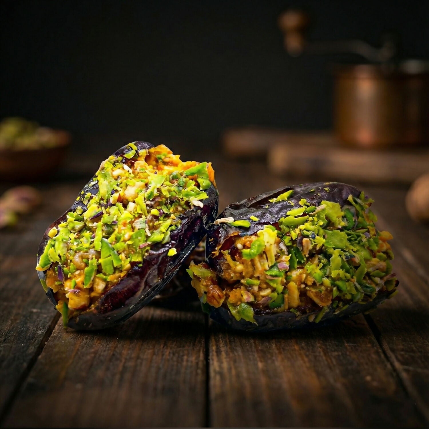 Oracle Dates Khaleezi – Premium Stuffed Dates with Nuts, Pista & Honey Notes (100Gm)