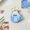 Bunny Calculator Keychain – Portable Mini Digital Calculator