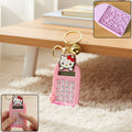 Cartoon Cat Calculator Keychain – Portable Mini Digital Calculator