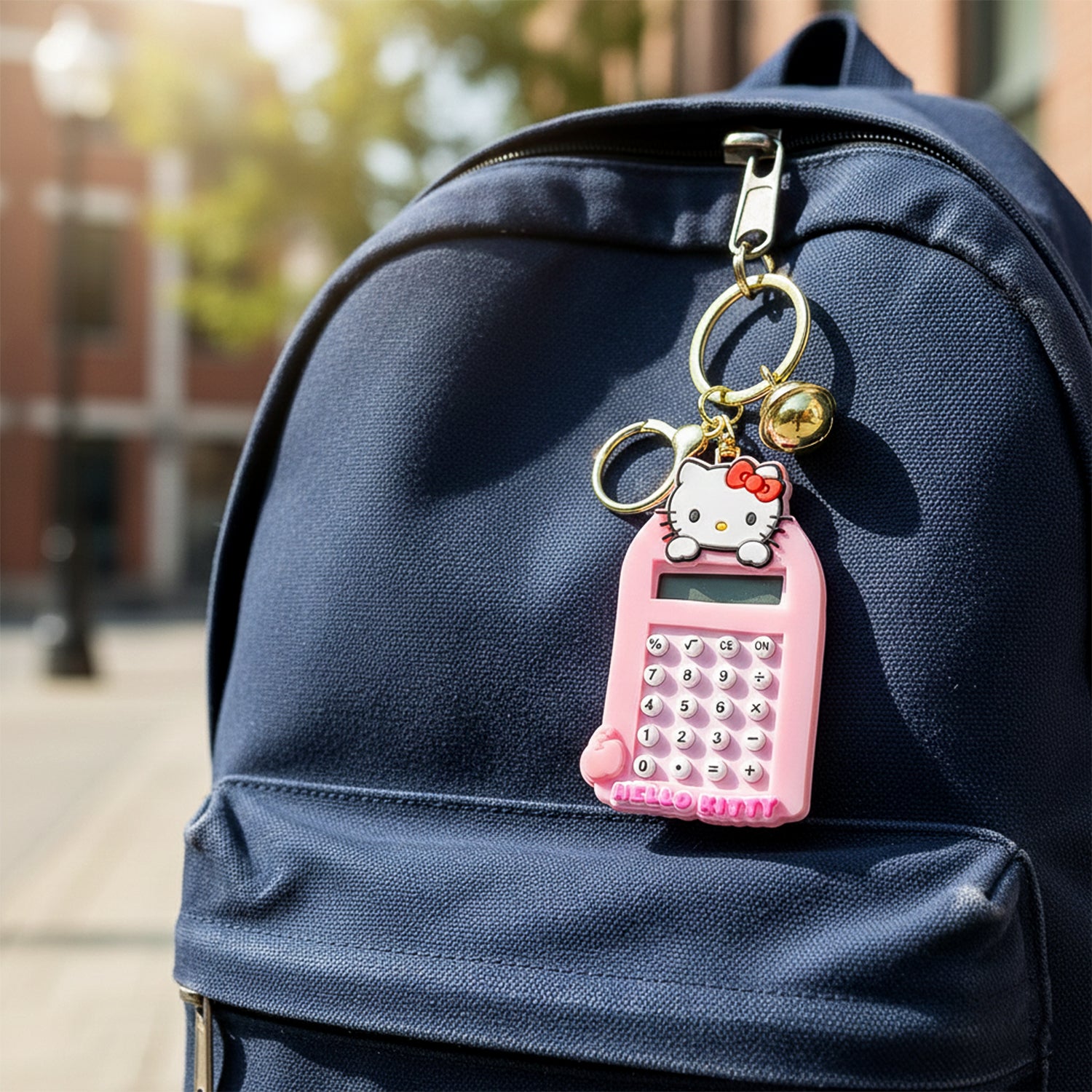 Digital Calculator Keychain