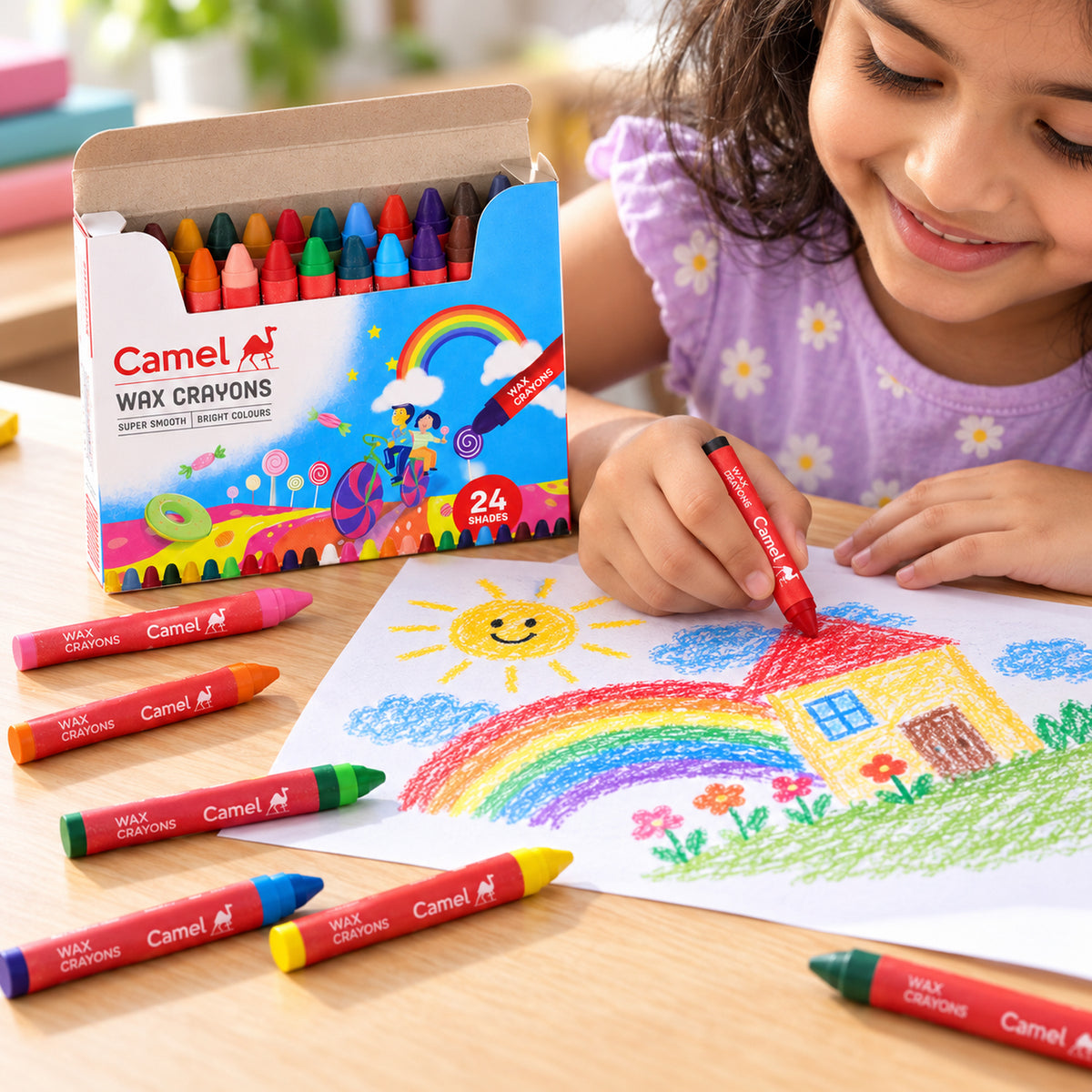 Wax Drawing Crayons