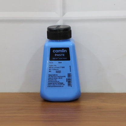 Camlin Paste 150 ml – Smooth Application Glue with Built-In Applicator Brush (Non-Toxic)