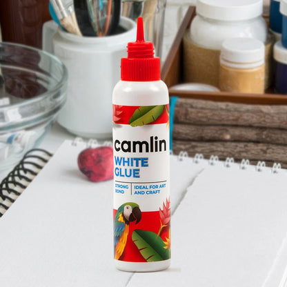 Camlin White Glue 22.5 gm – Strong Bond Adhesive for Art, Craft & School Projects