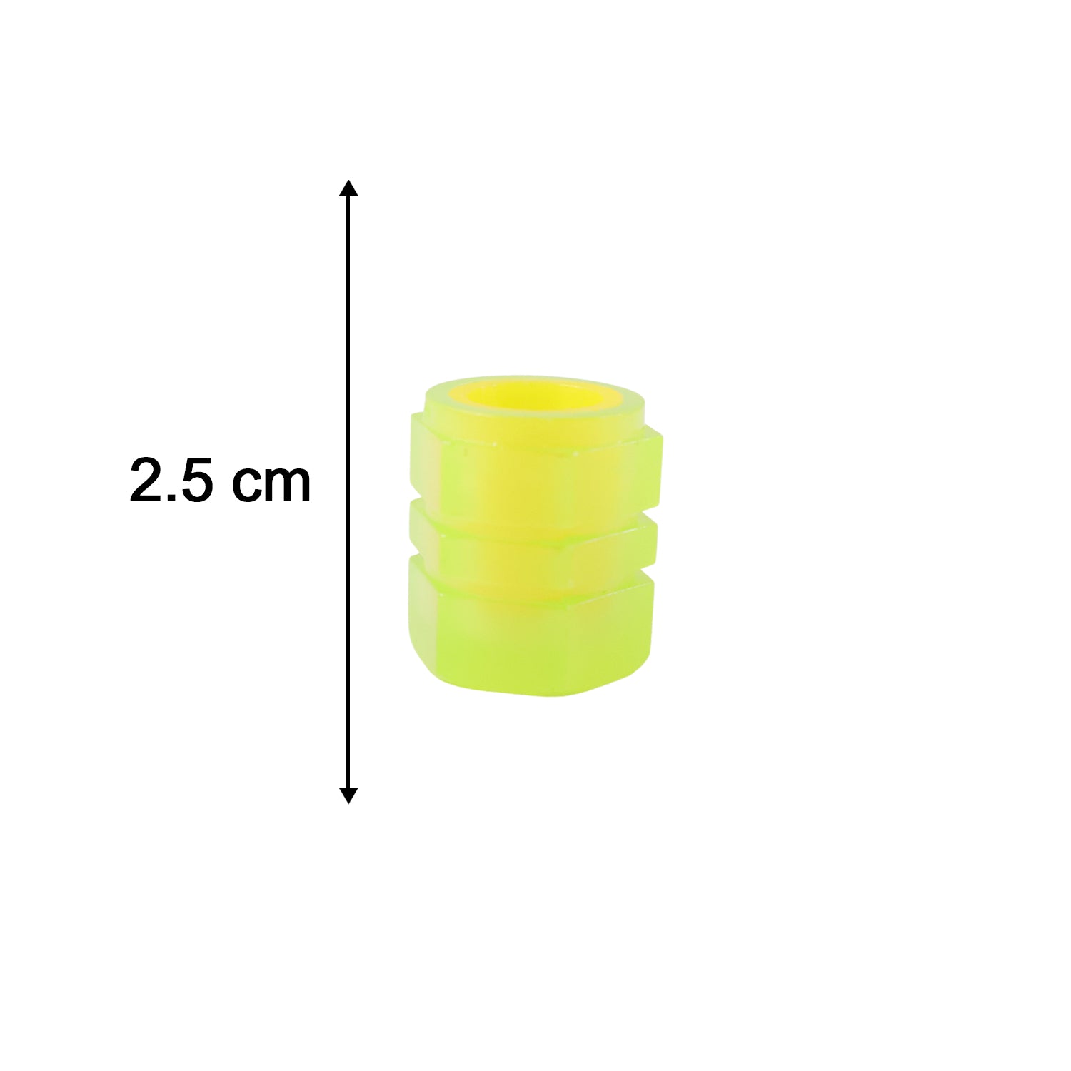 Luminous Tyre Valve Caps – Glow-in-the-Dark Air Stem Covers (4 Pcs / Mix Colour)