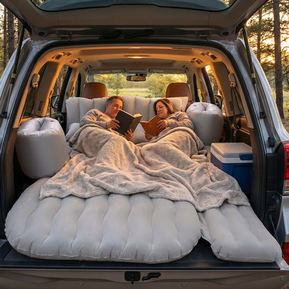 Air mattress combo for car use