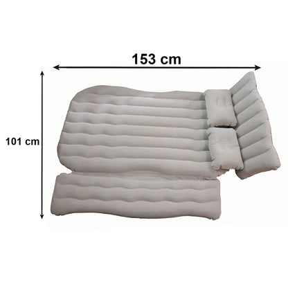 Folded portable car air mattress