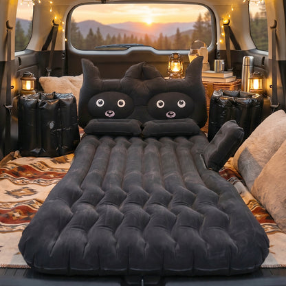 Vehicle Air Bed Inflatable for Back Seat Sleeping