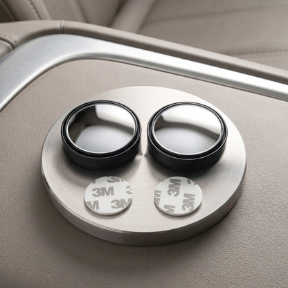Round Blind Spot Mirror Wide Angle Rear View for Car 360 Degree (2 Pc Set)