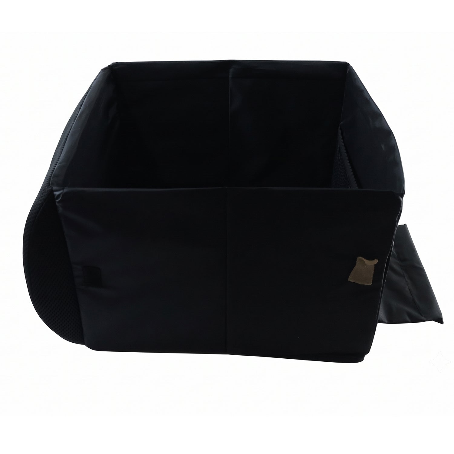 Foldable Car Organizer Box, Front Seat Storage with Fold-Out Armrest Cushion (1 Pc)