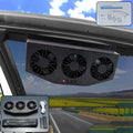 Car Exhaust Ventilation System – Triple Fan Plug & Play Cooling